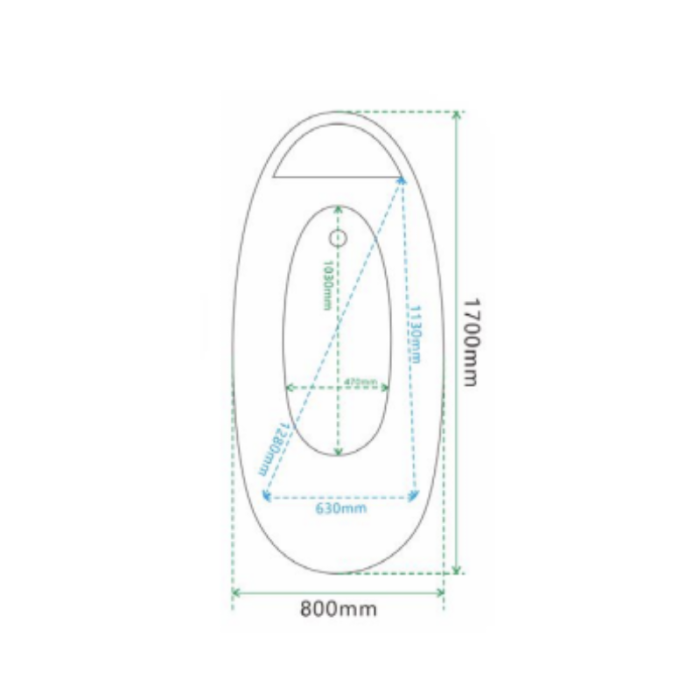 CADA CU HIDROMASAJ WA1024