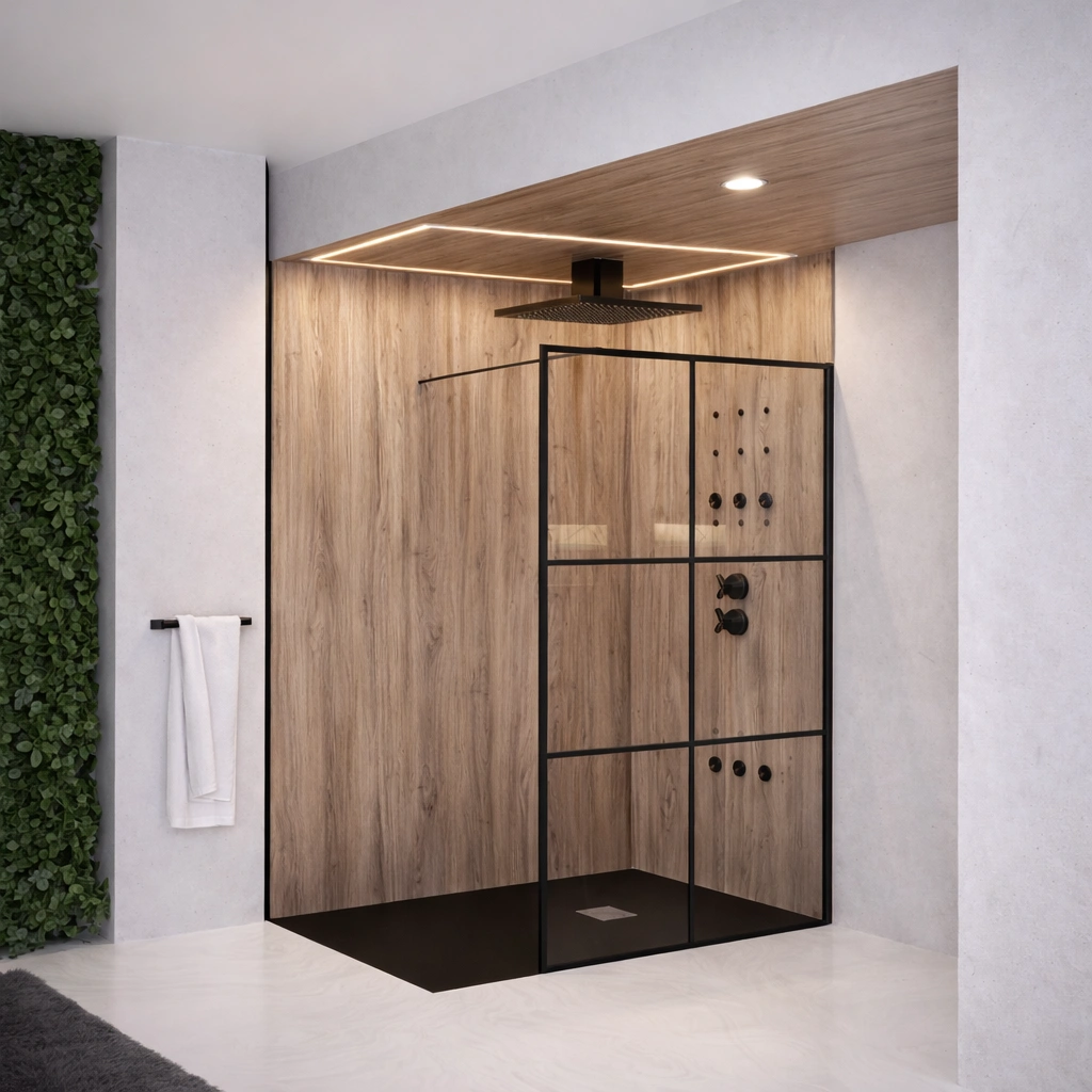 PARAVAN DE DUS SIDNEY 7035-90/n