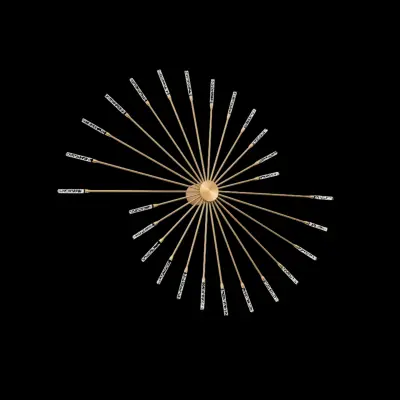 Lustra Abel - Brushed Gold 