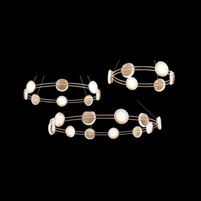 Lustra Yo-Yo - Brushed Gold