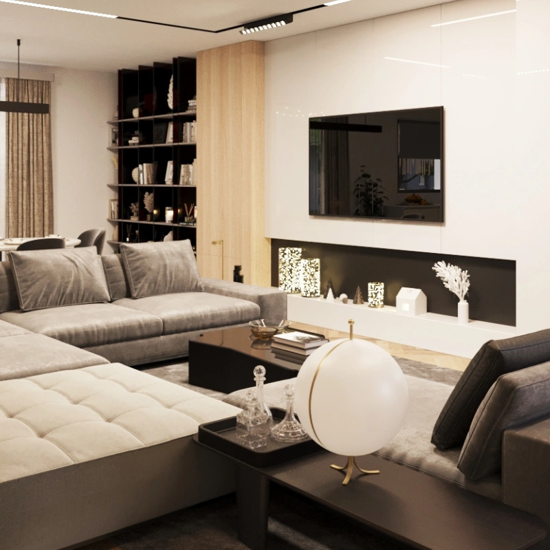 Luxury houses living