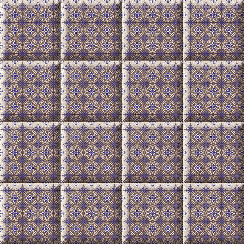 METAL BLU DECO 15x15