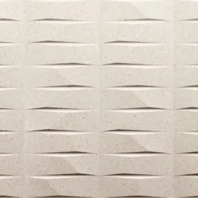 BATTUTO MOSAIC WHITE 40x120 cm