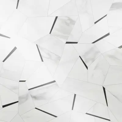 CALACATA DEC. MULTI NANOTECH WHITE 60x120 cm