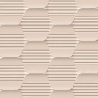 HEXAGON NUDE 31.5x100 cm