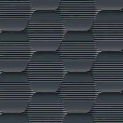 HEXAGON TINTA 31.5x100 cm