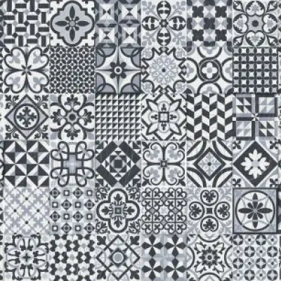 DECO HERITAGE BLACK 32x62.5 cm