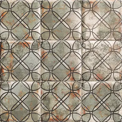 TIN TILE SHEET 20x20 cm