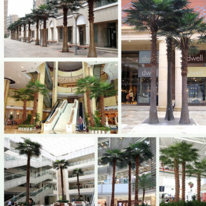 PALMIER WASHINGTONIA copac artificial - EXTERIOR