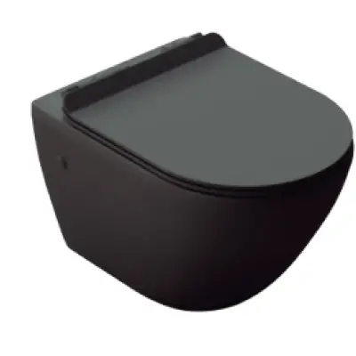 WC NEGRU MAT 455-M/n